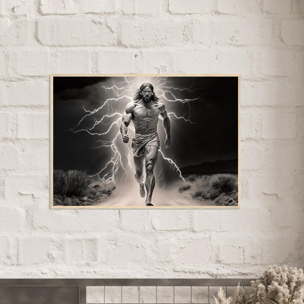 Jesus Conquering The Storm - Immortal Grafix