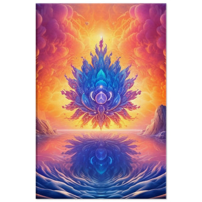 Enchanted Ascension: Vibrant Lotus in Flight - Immortal Grafix