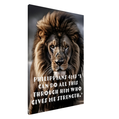 Philippians 4:13 - A Lion's Strength