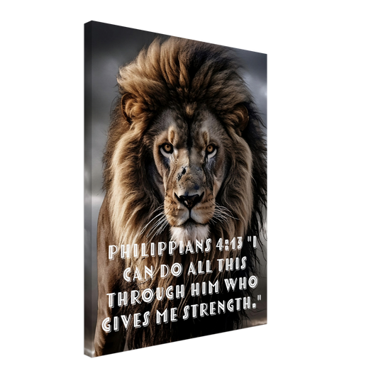 Philippians 4:13 - A Lion's Strength