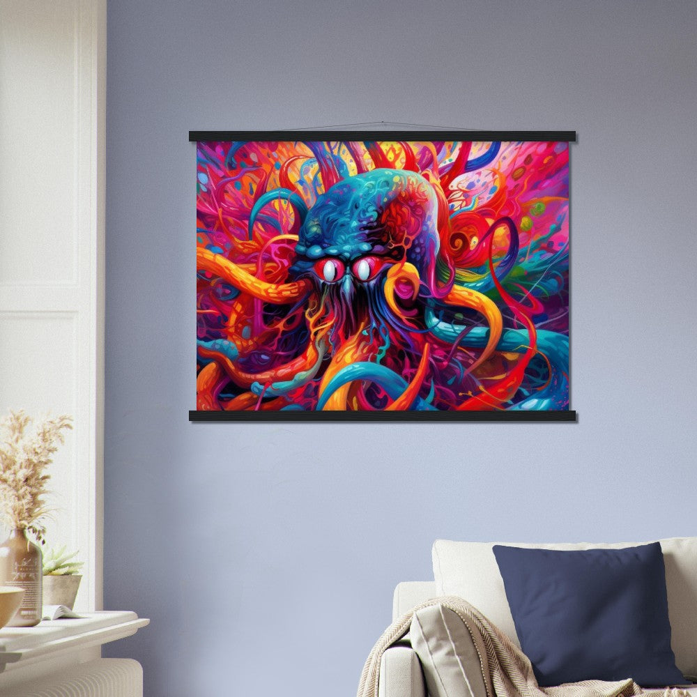Psychedelic Alien Squid - Immortal Grafix